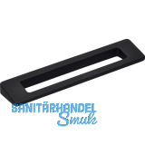 Griff Cabras LA 96 mm, Breite 118 mm, Zinkdruckguss schwarz matt