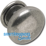 Knopf Omaha � 33 mm, Tiefe 27 mm, ZN altsilber