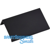 Griffleiste Crevan LA 48 mm, L�nge 70 mm, Aluminium schwarz matt