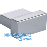 Knopf Fisolo Breite 29 mm, Tiefe 24 mm, ZN verchromt poliert