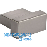 Knopf Fisolo Breite 29 mm, Tiefe 24 mm, ZN vernickelt feingeschliffen