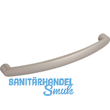 M�belgriff Santiago LA 128 mm, Breite 137 mm, Zinkdruckguss vernickelt matt