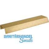 Griffleiste Bench LA 2x80,L�nge 200 mm,Aluminium Messing matt geb�rstet