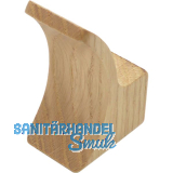 Huthaken Loop Breite 28 mm, H�he 63 mm, Eiche lackiert