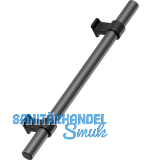 M�belgriff Bond LA 320 mm, Breite 410 mm, Aluminium/ZN, gun-metal/schwarz matt