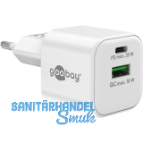 Steckernetzteil Nano USB-A/C max. 20W Wei�