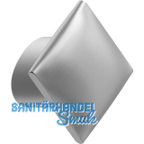 M�belknopf Flow Breite 30 mm, H�he 30 mm, Zinkdruckguss, Edelstahl Effekt