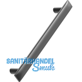 M�belgriff Flow Breite 196 mm, LA 160 mm, Zinkdruckguss, gun-metal