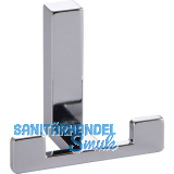 Mantelhaken Doradus 1 Breite 70 mm, H�he 61 mm, ZN verchromt poliert