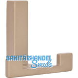 Mantelhaken Doradus 1 Breite 70 mm, H�he 61 mm, ZN champagne