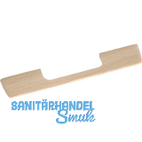 Griff Theta, LA 160 mm, Breite 218 mm, Eiche roh