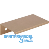 Griffleiste Crevan LA 48 mm, L�nge 70 mm, Aluminium champagner