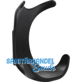 Huthaken Verto Breite 72 mm, H�he 91 mm, Zinkdruckguss schwarz matt