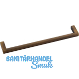 Griff Macha LA 160 mm, Breite 168 mm, ZN Messing schwarz gebuerstet