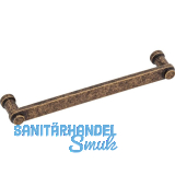 M�belgriff Pillar Breite 175 mm, Zinkdruckguss Messing antik