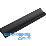 Griff Alto LA 64 mm, Breite 90 mm, Aluminium schwarz matt eloxiert