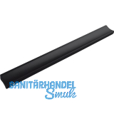 Griff Alto LA 160 mm, Breite 186 mm, Aluminium schwarz matt eloxiert