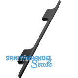 M�belgriff Tau Breite 286 mm, Aluminium schwarz matt geb�rstet