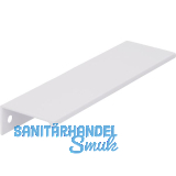 Griffleiste Crevan LA 128 mm, L�nge 145 mm, Aluminium wei� gl�nzend