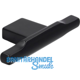 M�belknopf Baton, Breite 70 mm, Zinkdruckguss schwarz matt