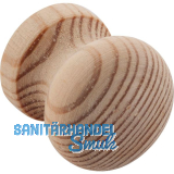 Knopf Hemera � 25 mm, Tiefe 26 mm, Kiefer roh