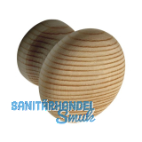 Knopf Hemera � 35 mm, Tiefe 28 mm, Fichte roh