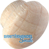 Holzabdeckkappe � 12 mm, Zapfen � 8 mm, Zapfenl�nge 4 mm, Buche roh