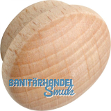 Holzabdeckkappe � 16 mm, Zapfen � 12 mm, Zapfenl�nge 4 mm, Buche roh