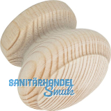 Knopf Horno � 35 mm, Tiefe 28 mm, Kiefer roh