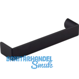Griff Foch LA 128 mm, Breite 136 mm, Zinkdruckguss schwarz matt
