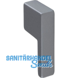 Knopf Sara Breite 8 mm, Tiefe 18 mm, Zinkdruckguss alufarbig