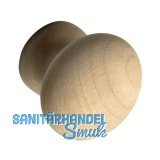 Knopf Hemera � 30 mm, Tiefe 28 mm, Ahorn roh