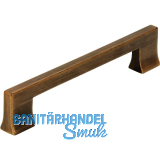 M�belgriff Beres LA 128 mm, Breite 148 mm, messing schwarz geb�rstet