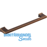 M�belgriff Beres LA 192 mm, Breite 212 mm, messing schwarz geb�rstet