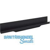 Griffleiste Grande L�nge 295 mm, Aluminium schwarz eloxiert