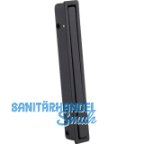 Klappgriff Malos Breite 14 mm, H�he 105 mm, Zinkdruckguss schwarz matt