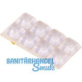 Prellpuffer 15x15 mm 8 Stk. transparent