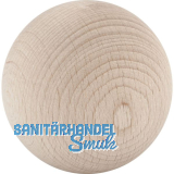 Holz-Kugel � 50 mm, Buche natur