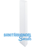 ALUMIS F�llprofil Aktor C vert. E-Ger�tebefestigung, L 600, Alu wei�