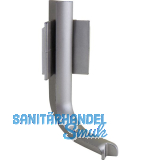 Innenecke Aktor L-Profil, Kunststoff silberfarbig