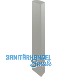 ALUMIS F�llprofil Aktor C vert. E-Ger�tebefestigung, L 600, Alu Edelstahl Effekt