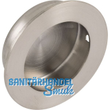 Muschelgriff Edana II � 50 mm, Einlass � 40 mm, Edelstahl geb�rstet