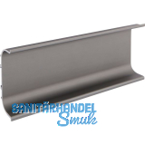 Griffmulde Aktor C-Profil horizontal, L�nge 2500 mm, Aluminium anthrazit matt