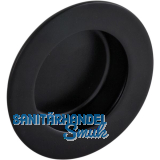 Muschelgriff Forrada � 50 mm, Einlass � 35 mm, Edelstahl schwarz matt