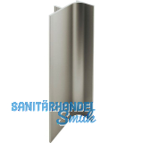 Griffmulde Aktor L-Profil vertikal, L�nge 5000 mm, Aluminium Edelstahl Effekt