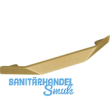 Griff Finn LA 160 mm, Breite 215 mm, ZN gold matt satiniert