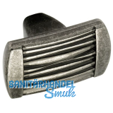 Knopf Argentum Breite 37 mm, H�he 22 mm, ZN altsilber