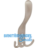 Huthaken Canelli Breite 78 mm, H�he 160 mm, Zinkdruckguss vernickelt matt