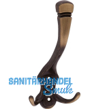 Huthaken Valentino Breite 83 mm, H�he 170 mm, Zinkdruckguss patiniert