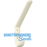 Huthaken HEWI 477.90B070 Breite 22 mm, H�he 163 mm, Polyamid reinwei� matt